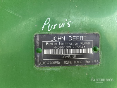 1998 John Deere 9610 Moissonneuse-batteuse