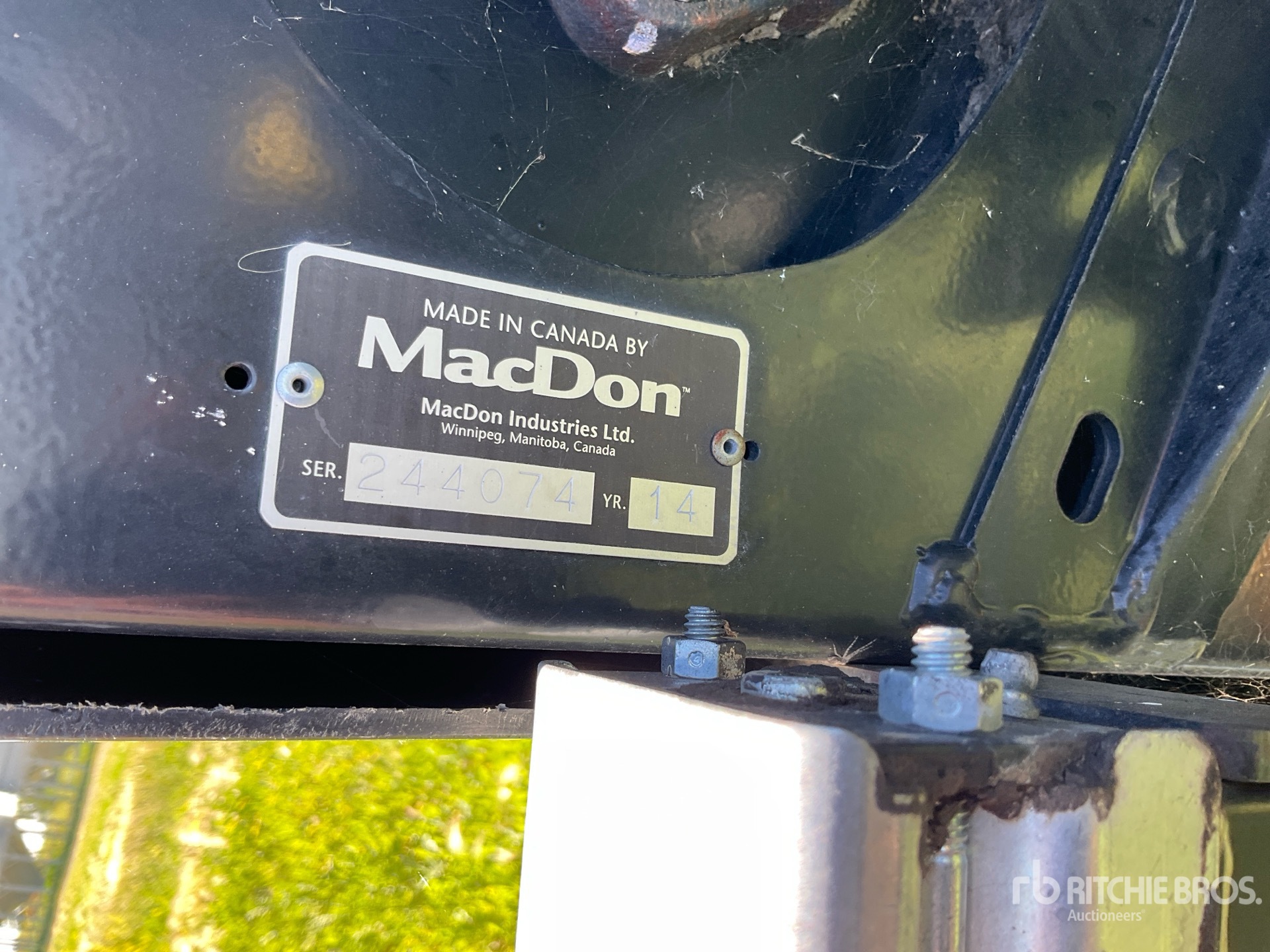 2014 MacDon FD75 40 ft Flex Draper Cabezal de cosechadora trilladora