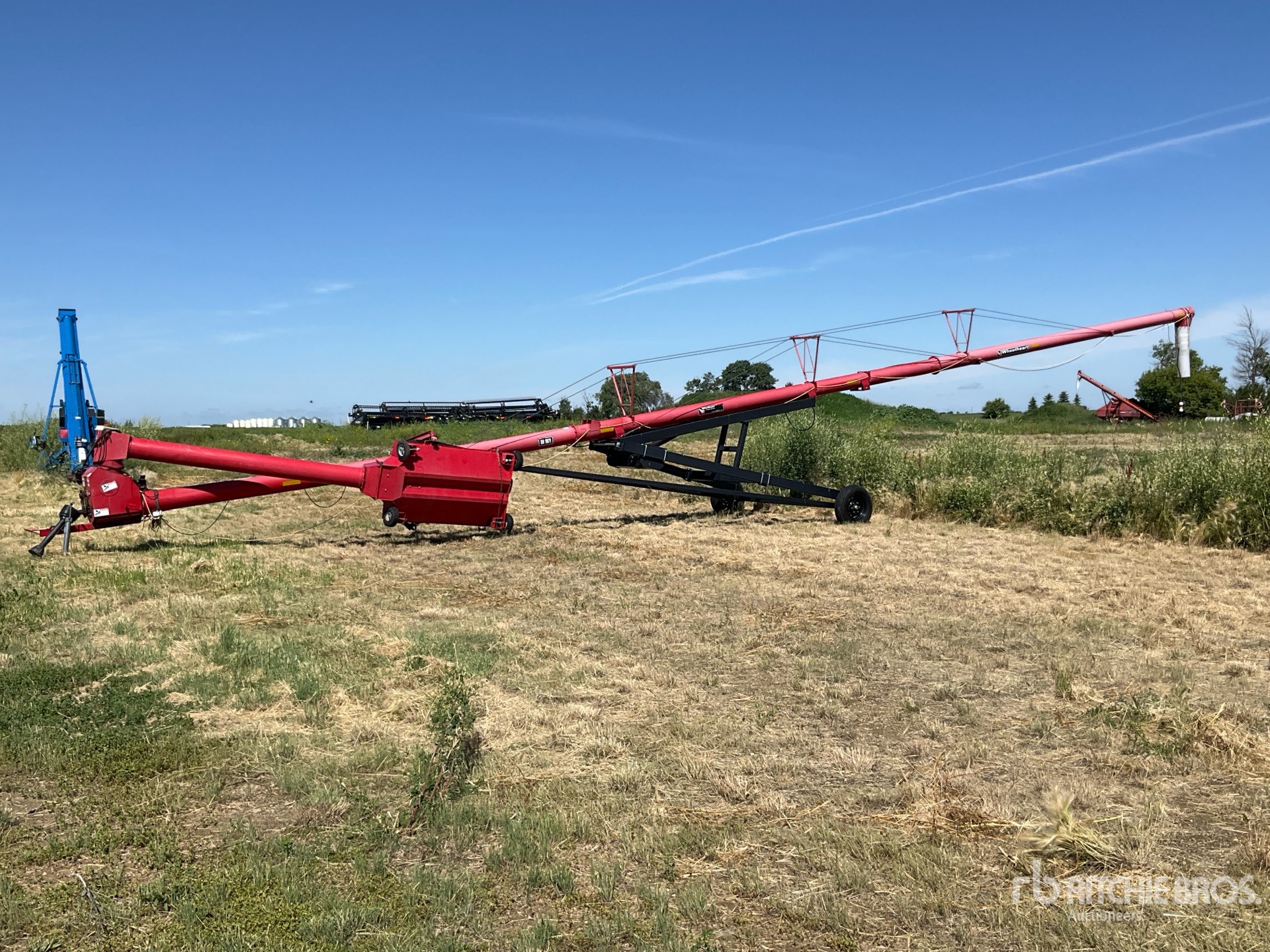 Wheatheart SA1071 10 in x 71 ft Swing Getreideschnecke