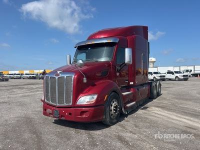 2017 Peterbilt 579 6x4 3- Achs Sattelzugmaschine mit Schlafkabine