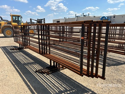 Quantity of (5) 24 ft x 5 ft 5 in Livestock Panel