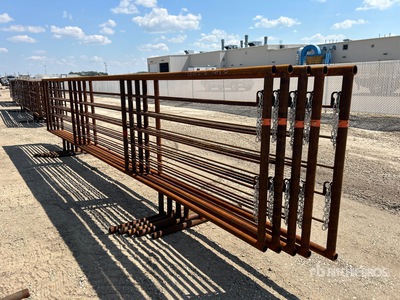 Quantity of (5) 24 ft x 5 ft 5 in Livestock Panel