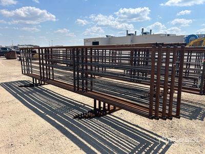 Quantity of (5) 24 ft x 5 ft 5 in Livestock Panel