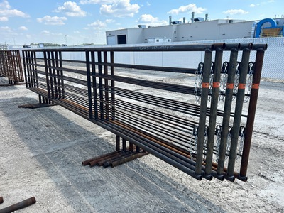 Quantity of (5) 24 ft x 5 ft 5 in Livestock Panel