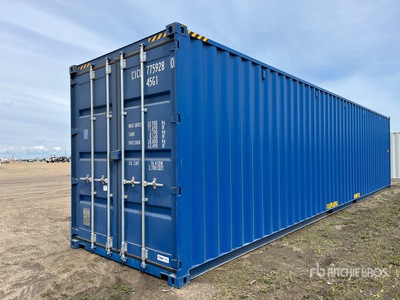 2025 40 ft High Cube 40HQ Storage Container
