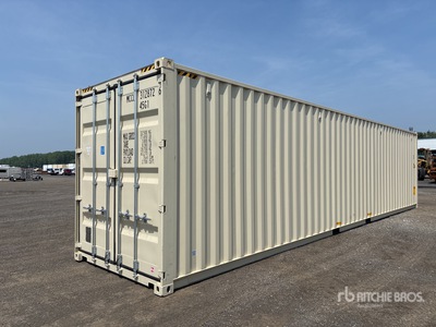 2025 40 ft High Cube Storage Container