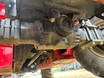Drivetrain with Rear Axle Oscillating Pin