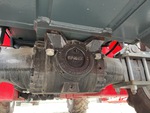Drivetrain with Rear Axle Oscillating Pin