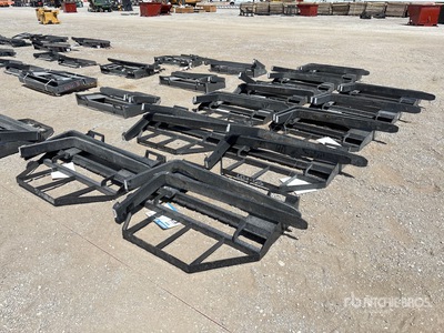 Quantity of (11) 2025 Mower King SA 48 in Skid Steer Forks (Unused)