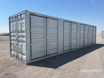2025 40 ft High Cube Multi-Door Conteneur de stockage