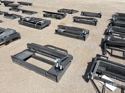 Quantity of (4) 2025 Mower King SA 48 in Skid Steer Forks (Unused)