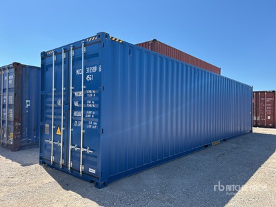 2025 40 ft High Cube Storage Container