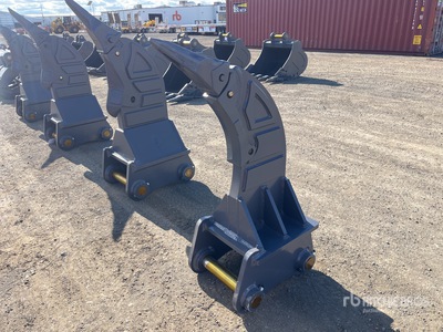 2025 Warrior Q/C Ripper para excavadora - Fits 20 - 25 Ton (Unused)