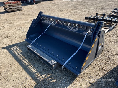 2025 Skyway WBCT-4IN1 74 in Multi-Purpose Skid Steer Bucket (Unused)
