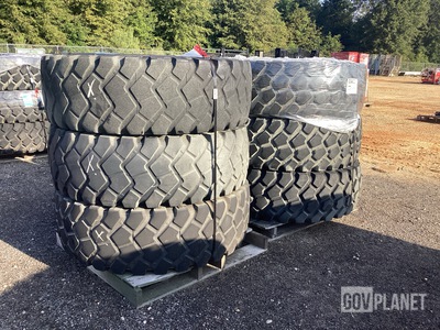 (6) Michelin 16.00R20 Tires