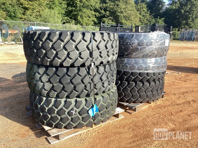 (6) Michelin 16.00R20 Tires
