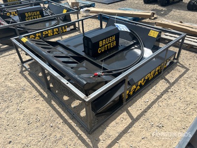 2025 Mower King SSRC 72 in スキッドステア ブラシ カッター (Unused)
