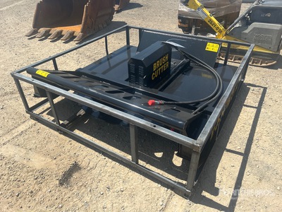 2025 Mower King SSRC 72 in スキッドステア ブラシ カッター (Unused)