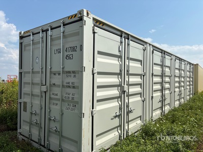 2025 40 ft High Cube Multi-Door Storage Container