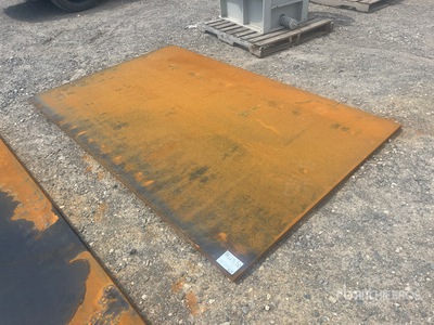 Quantity of (2) 2025 AGT 5ft x 10ft 7 ft 10.5 in x 4 ft 11.5 in (0.65 in Thick) Qty of 2 Stahlplatten (Unused)