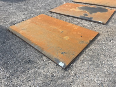 Quantity of (2) 2025 AGT 6ft x 8ft 7 ft 10.5 in x 4 ft 11.5 in (0.65 in Thick) Qty of 2 Stahlplatten (Unused)