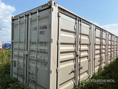 2025 40 ft High Cube Multi-Door Storage Container