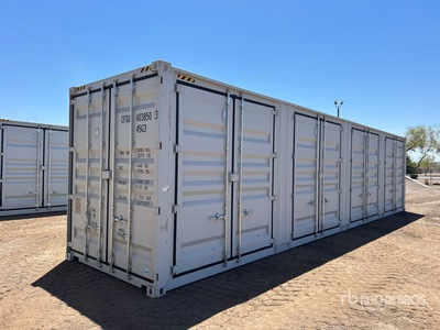 2025 40 ft High Cube Multi-Door Conteneur de stockage