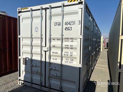 2025 40 ft High Cube Multi-Door Conteneur de stockage