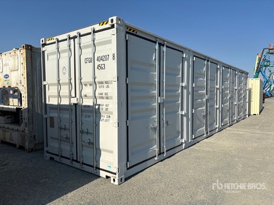 2025 40 ft High Cube Multi-Door Conteneur de stockage
