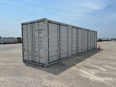 2025 40 ft High Cube Multi-Door Storage Container