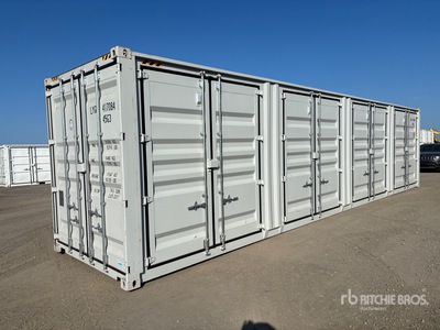 2025 40 ft High Cube Multi-Door Container per stoccaggio