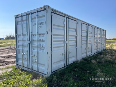 2025 40 ft High Cube Multi-Door Storage Container