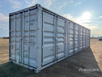 2025 40 ft High Cube Multi-Door Contenedor de almacenamiento