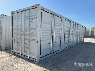 2025 40 ft High Cube Multi-Door Contenedor de almacenamiento
