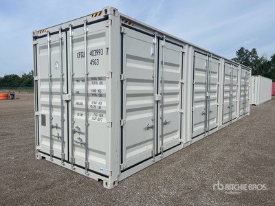 2025 40 ft High Cube Multi-Door Container per stoccaggio