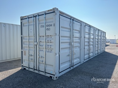 2025 40 ft High Cube Multi-Door Storage Container