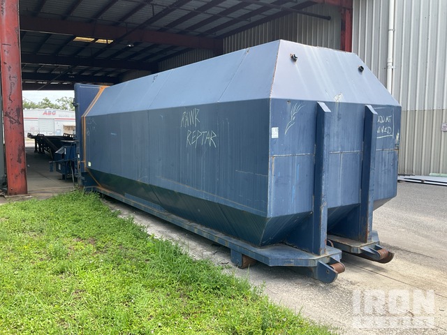 Marathon Rl225 Compactor 1999 Marathon RJ225VL02 Electric Trash Compactor & Roll Off Bin in ...