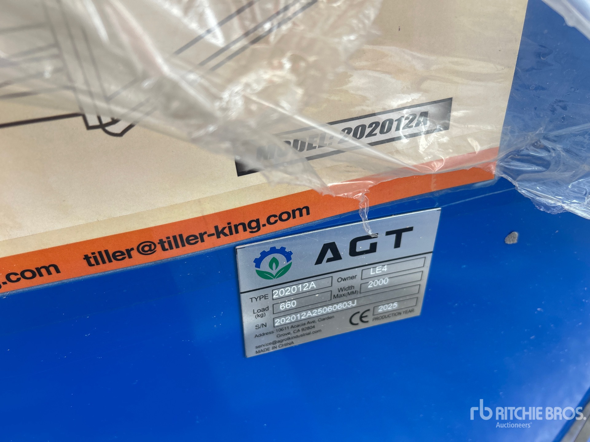 2025 AGT 202012A 18 ft x 18 ft Storage Building (Unused)
