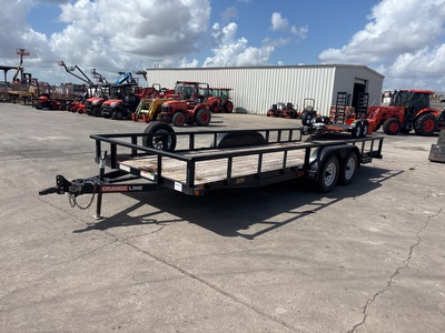 Orange Line TU70-20BK4AR2B 20 ft T/A Trailer utilitario