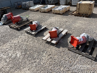 Quantity of (5) 2025 HP-PGP12/P40 Air Operator Grease Pump (Unused)