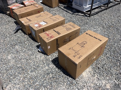 Quantity of (5) 2025 OKG HP-PGP12/P40 Air Operator Grease Pump (Unused)