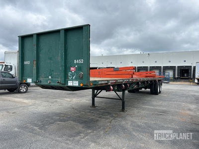 2005 Clark 45 ft T/A Flatbed Trailer
