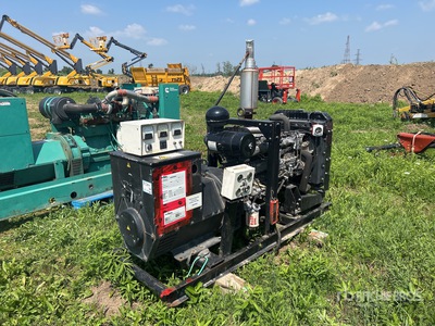 Isuzu 185.1 kW Skid-Mounted Generator Set