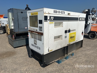 MQ Power DCA-70SSIU4F 70 kW Generator Set (Inoperable)