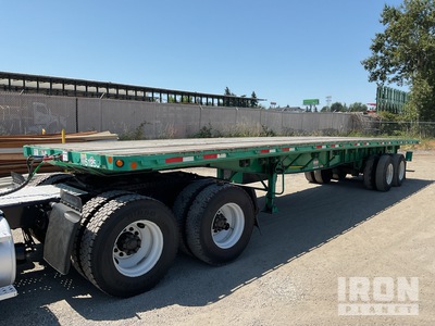 2006 Lufkin FL-II 40 ft T/A Flatbed Trailer