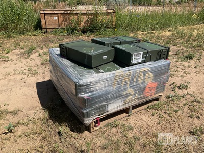 (21) PA156 Ammo Cans- For 81mm Cartridges