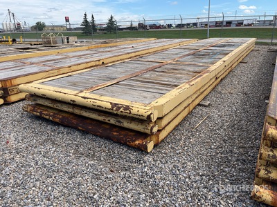 Quantity of (3) 8 Ft x 40 Ft Rig Mats