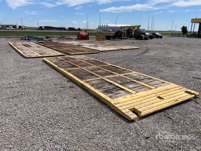 Quantity of (5) Damaged Rig Mats