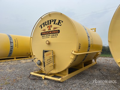 2010 Remo 400 bbl Skid Mounted Acid Lined Zbiornik