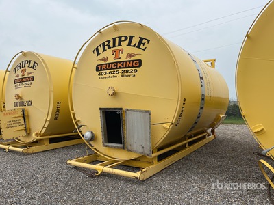 2011 Remo 400 bbl Skid Mounted Acid Lined Zbiornik